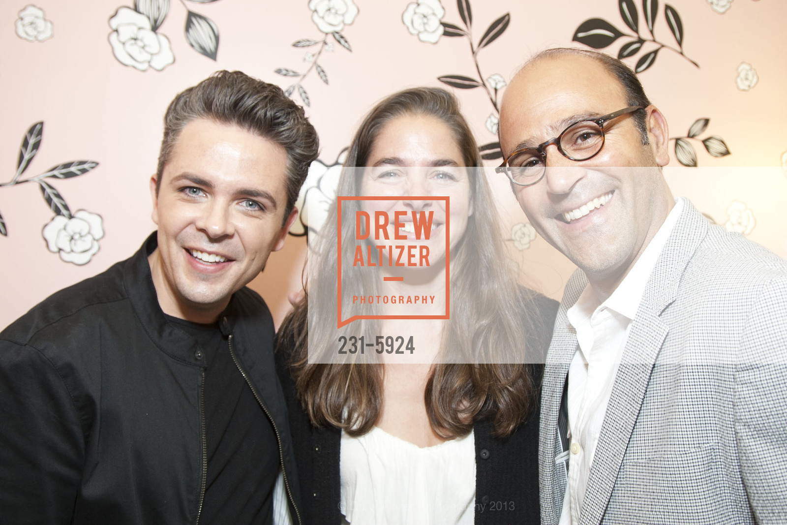 Jared Bailey, Stephanie Alamin, Raud Alamin, BENEFITS COSMETICS BOUTIQUE Downtown San Francisco Store Opening, US, July 30th, 2013, Photo #231-5924 Jared Bailey, Stephanie Alamin, Raud Alamin, Photo #231-5924