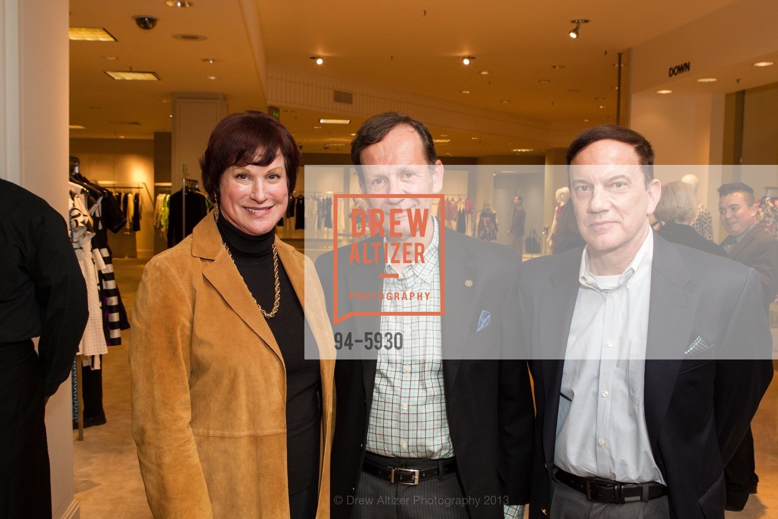 Renee Conlin, Ron Neldberg, David Lauer, SAKS Fifth Avenue Hosts FINE ARTS MUSEUM OF SAN FRANCISCO, US, February 5th, 2013, Photo #94-5930 Renee Conlin, Ron Neldberg, David Lauer, Photo #94-5930