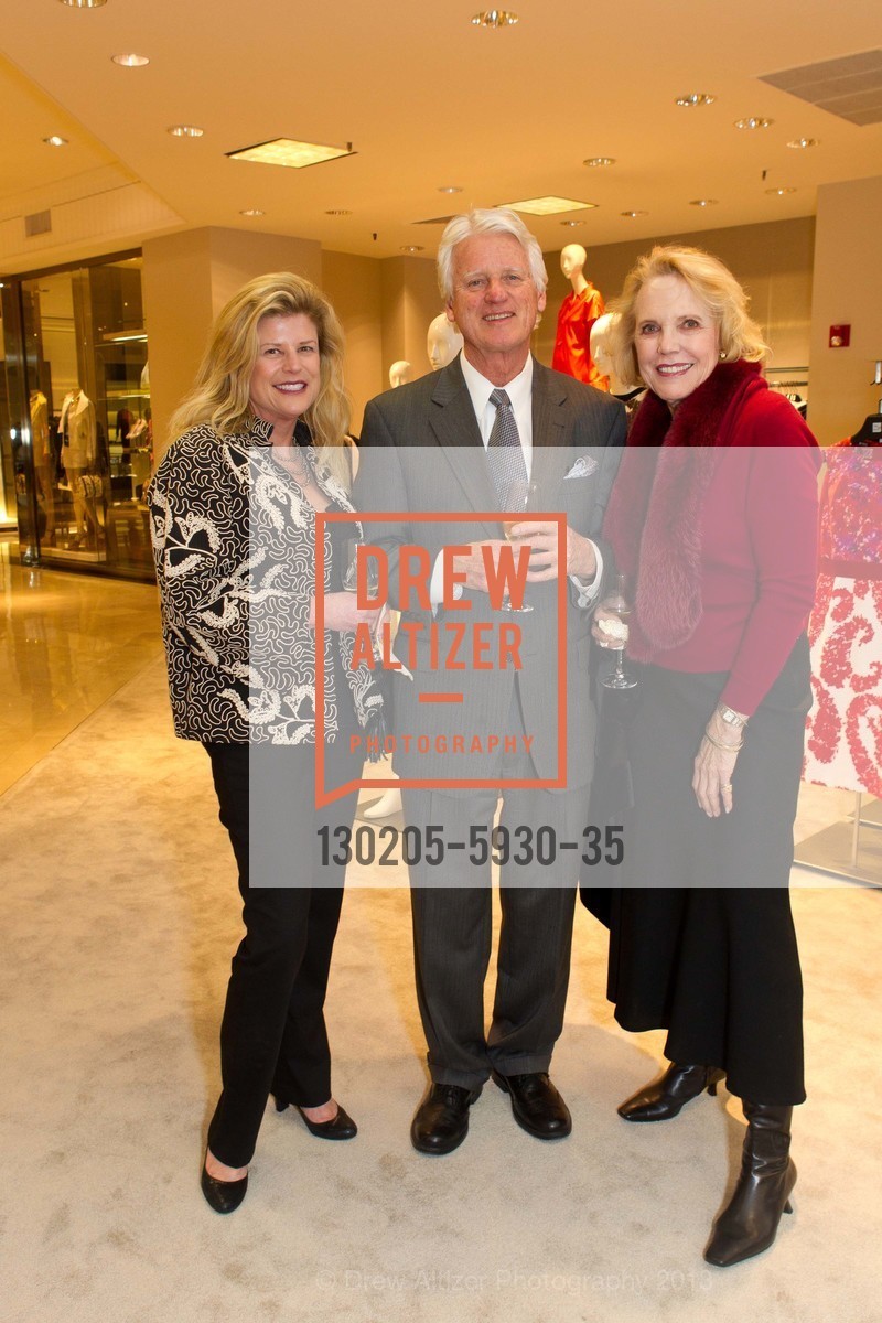 Melissa Tuft, Klause Murer, Anne Lawrence, SAKS Fifth Avenue Hosts FINE ARTS MUSEUM OF SAN FRANCISCO, US, February 5th, 2013, Photo #130205-5930-35 Melissa Tuft, Klause Murer, Anne Lawrence, Photo #130205-5930-35