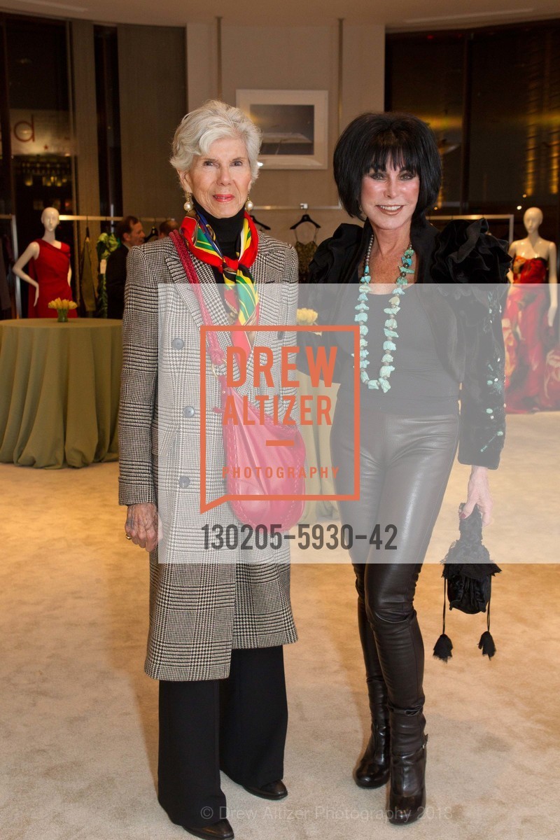 Harriet Ross, Marilyn Cabak, SAKS Fifth Avenue Hosts FINE ARTS MUSEUM OF SAN FRANCISCO, US, February 5th, 2013, Photo #130205-5930-42 Harriet Ross, Marilyn Cabak, Photo #130205-5930-42