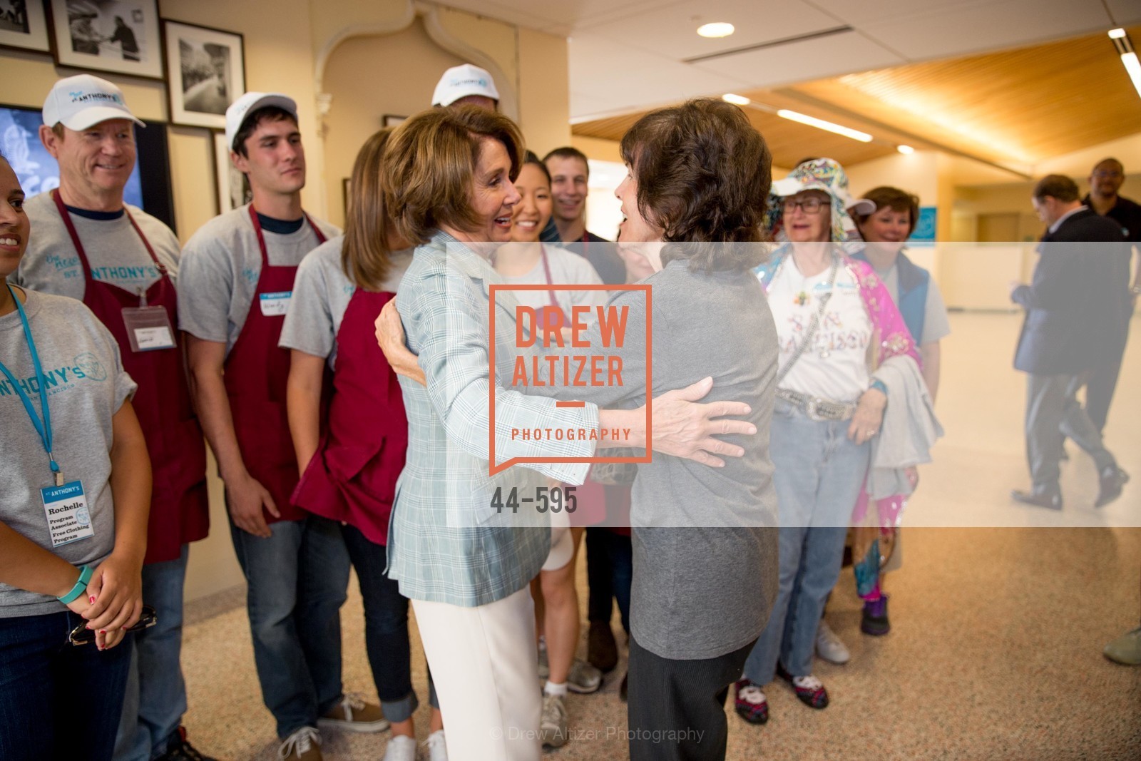 Nancy Pelosi, ST. ANTHONY'S Dining Room Ribbon Cutting Ceremony, US, October 5th, 2014, Photo #44-595 Nancy Pelosi, Photo #44-595