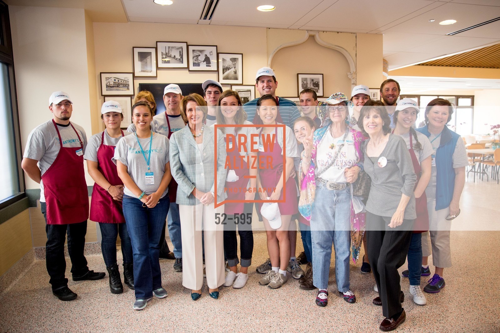 Nancy Pelosi, ST. ANTHONY'S Dining Room Ribbon Cutting Ceremony, US, October 5th, 2014,Drew Altizer, Drew Altizer Photography, full-service agency, private events, San Francisco photographer, photographer california