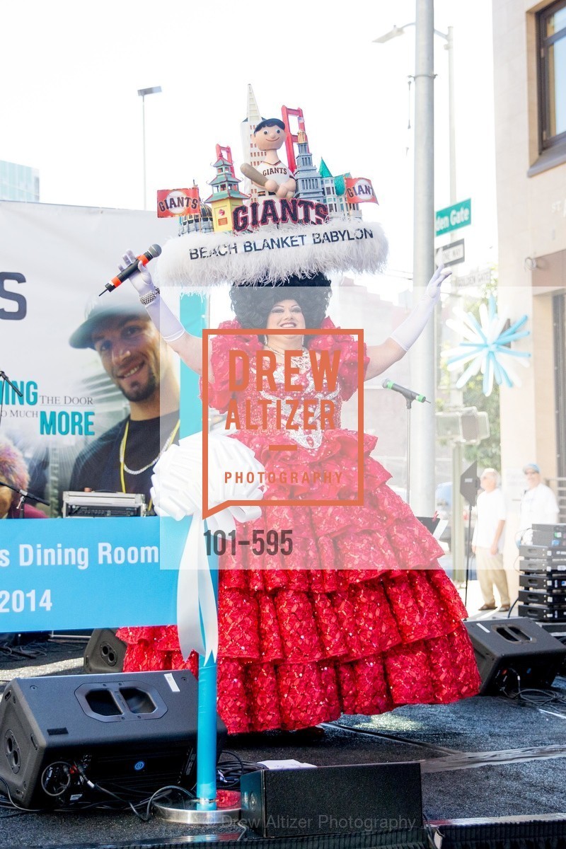 Beach Blanket Babylon, ST. ANTHONY'S Dining Room Ribbon Cutting Ceremony, US, October 5th, 2014,Drew Altizer, Drew Altizer Photography, full-service event agency, private events, San Francisco photographer, photographer California