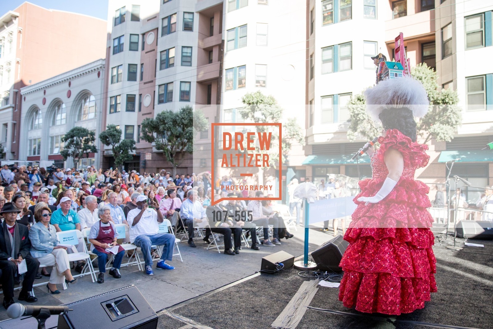 Beach Blanket Babylon, ST. ANTHONY'S Dining Room Ribbon Cutting Ceremony, US, October 5th, 2014,Drew Altizer, Drew Altizer Photography, full-service agency, private events, San Francisco photographer, photographer california