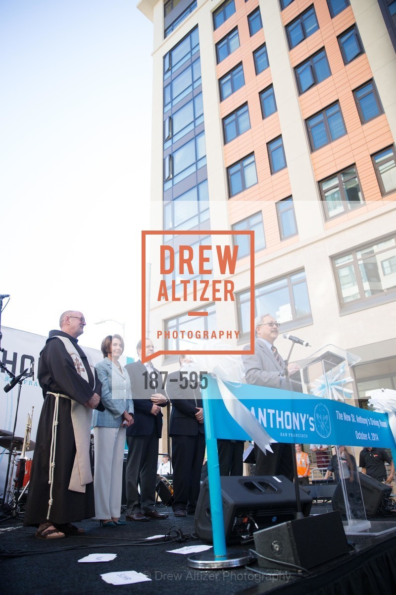 Ed Lee, ST. ANTHONY'S Dining Room Ribbon Cutting Ceremony, US, October 5th, 2014,Drew Altizer, Drew Altizer Photography, full-service agency, private events, San Francisco photographer, photographer california