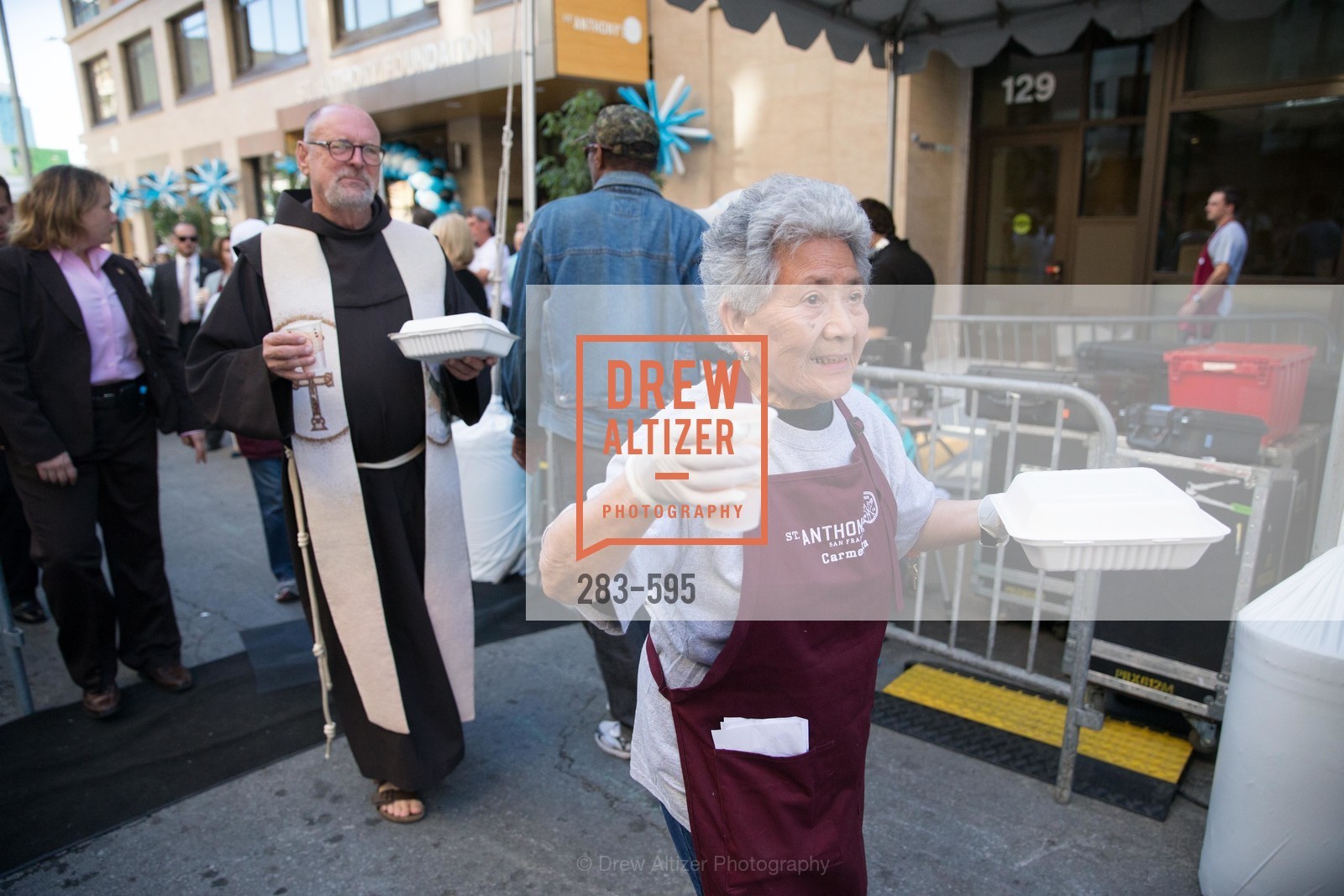 Carmelita Lozano, ST. ANTHONY'S Dining Room Ribbon Cutting Ceremony, US, October 5th, 2014,Drew Altizer, Drew Altizer Photography, full-service agency, private events, San Francisco photographer, photographer california