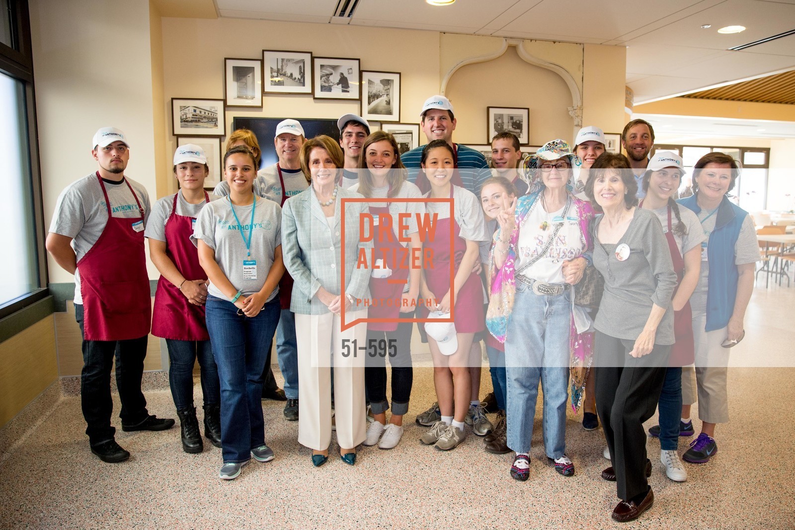 Nancy Pelosi, ST. ANTHONY'S Dining Room Ribbon Cutting Ceremony, US, October 5th, 2014, Photo #51-595 Nancy Pelosi, Photo #51-595