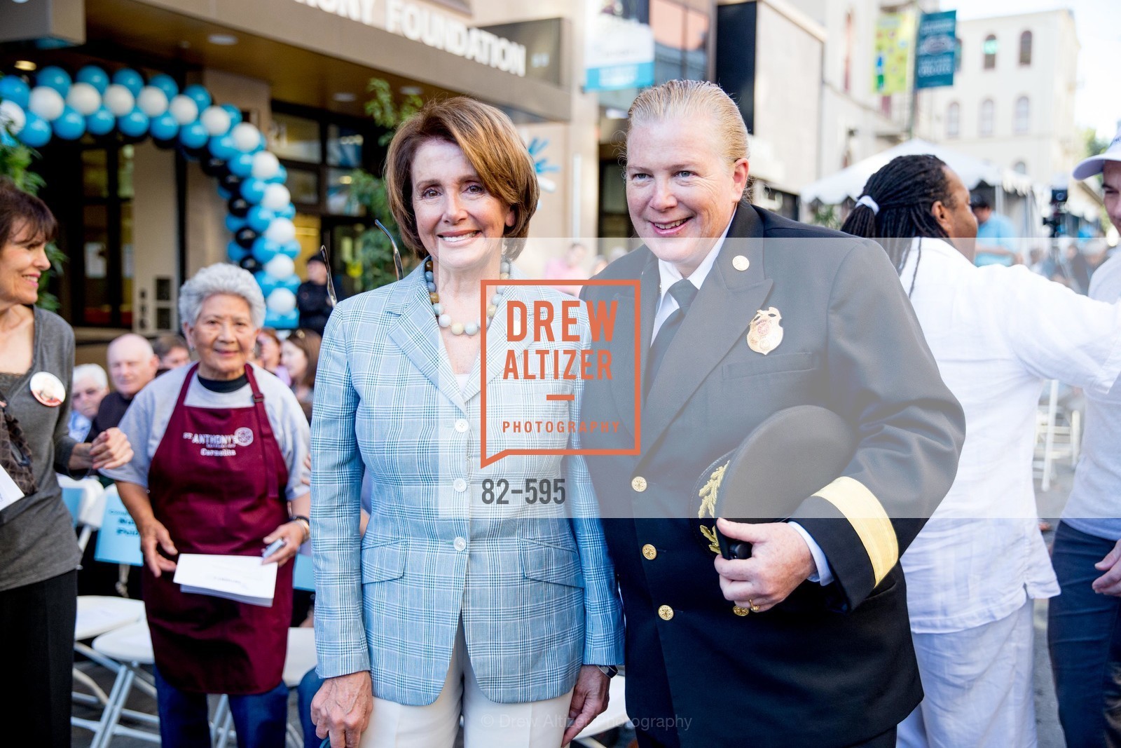 Nancy Pelosi, Joanne Hayes-White, ST. ANTHONY'S Dining Room Ribbon Cutting Ceremony, US, October 5th, 2014,Drew Altizer, Drew Altizer Photography, full-service agency, private events, San Francisco photographer, photographer california