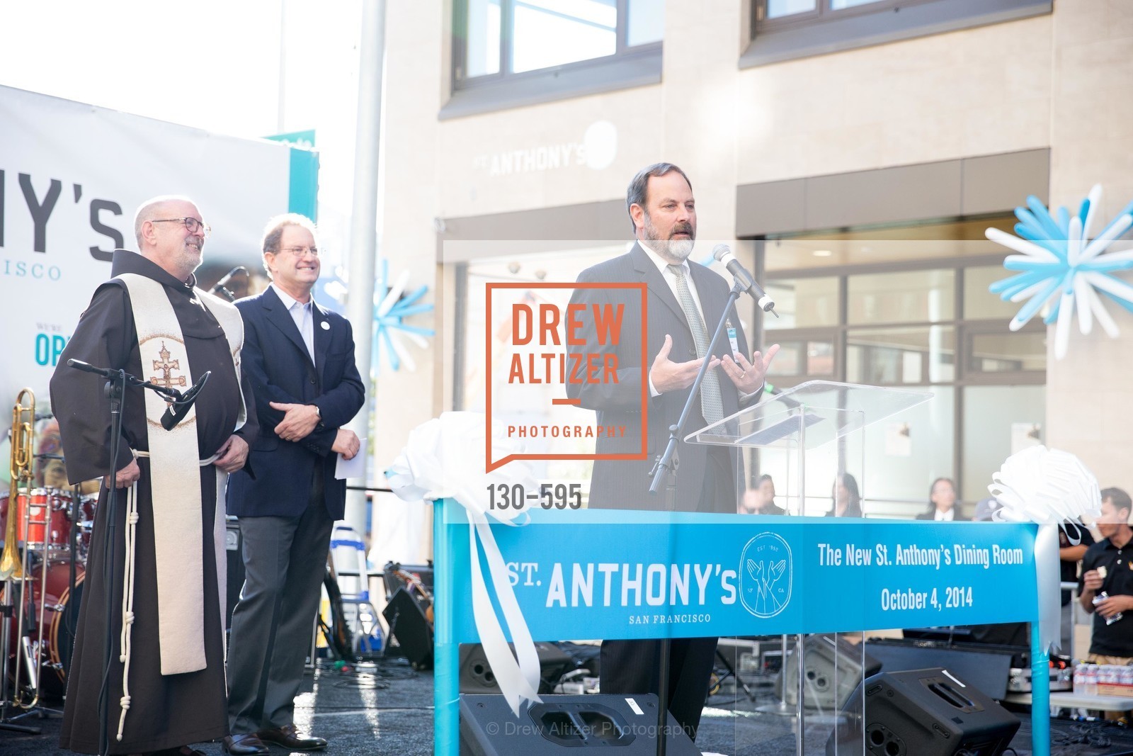 Barry Stenger, ST. ANTHONY'S Dining Room Ribbon Cutting Ceremony, US, October 5th, 2014,Drew Altizer, Drew Altizer Photography, full-service event agency, private events, San Francisco photographer, photographer California