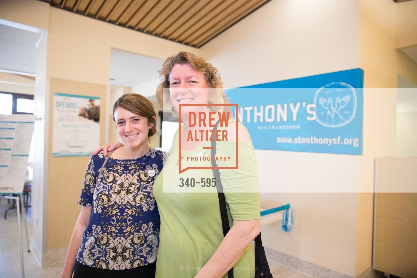 Tessa Williams, Brenda Laribee, ST. ANTHONY'S Dining Room Ribbon Cutting Ceremony, US, October 5th, 2014,Drew Altizer, Drew Altizer Photography, full-service agency, private events, San Francisco photographer, photographer california