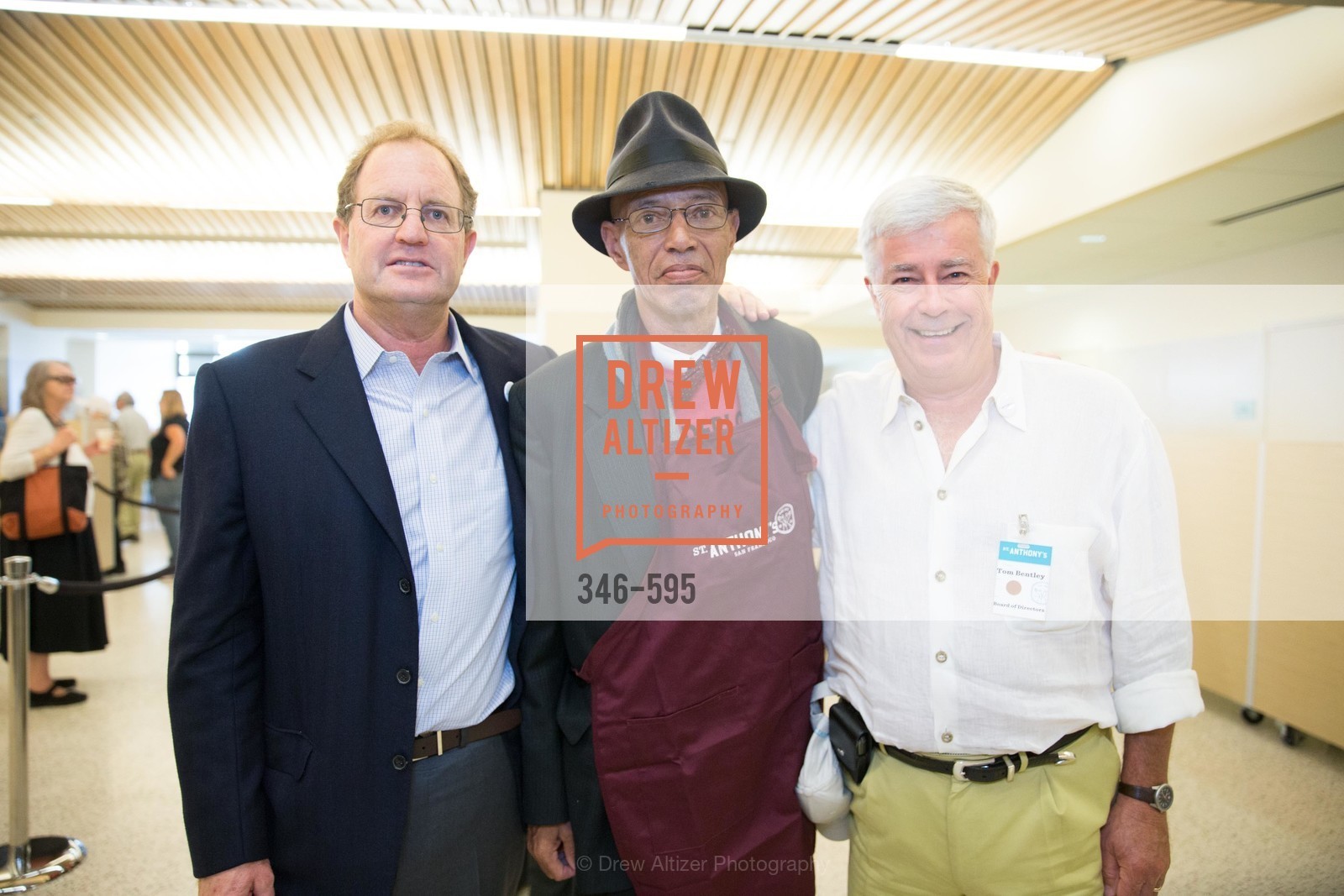 Michael Parish, Del Seymour, Tom Bentley, ST. ANTHONY'S Dining Room Ribbon Cutting Ceremony, US, October 5th, 2014,Drew Altizer, Drew Altizer Photography, full-service event agency, private events, San Francisco photographer, photographer California