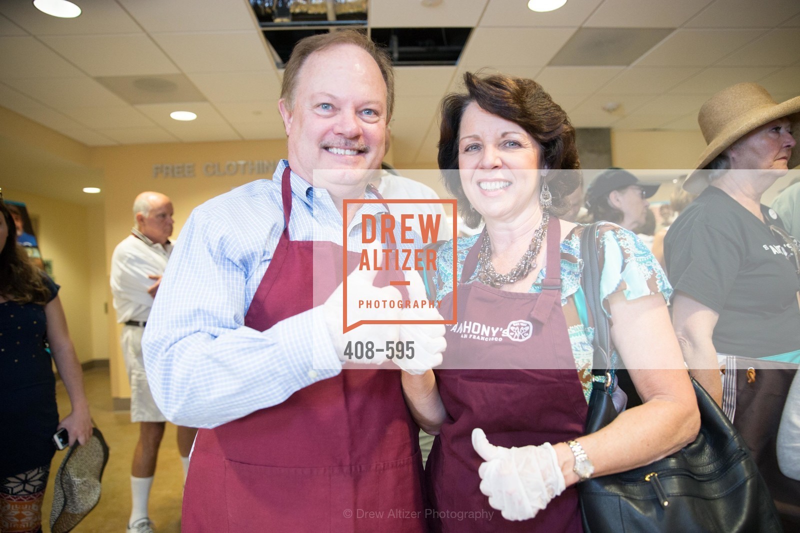 George Dooley, Dawn Dooley, ST. ANTHONY'S Dining Room Ribbon Cutting Ceremony, US, October 5th, 2014,Drew Altizer, Drew Altizer Photography, full-service agency, private events, San Francisco photographer, photographer california