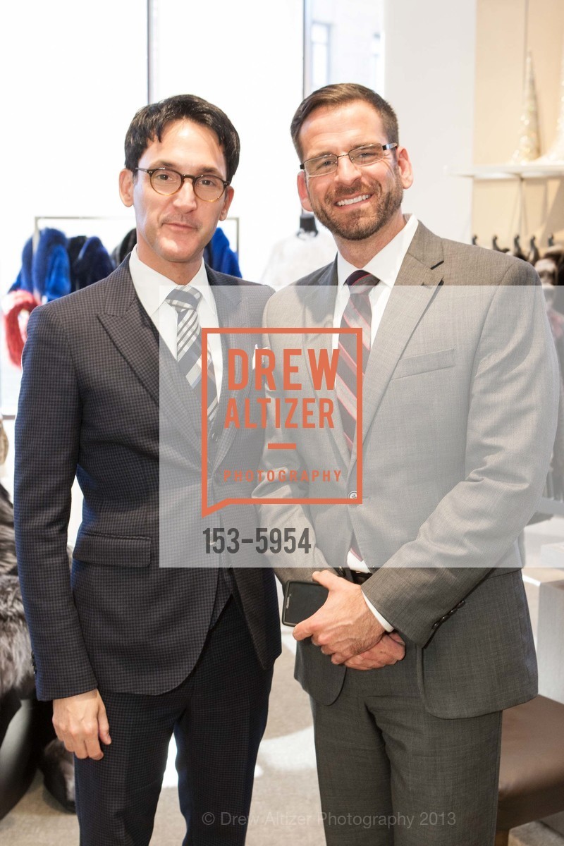 James Krohn, Ryan Williams, SAKS FIFTH AVENUE Presents BISANG FUR COLLECTION, US, November 5th, 2013, Photo #153-5954 James Krohn, Ryan Williams, Photo #153-5954
