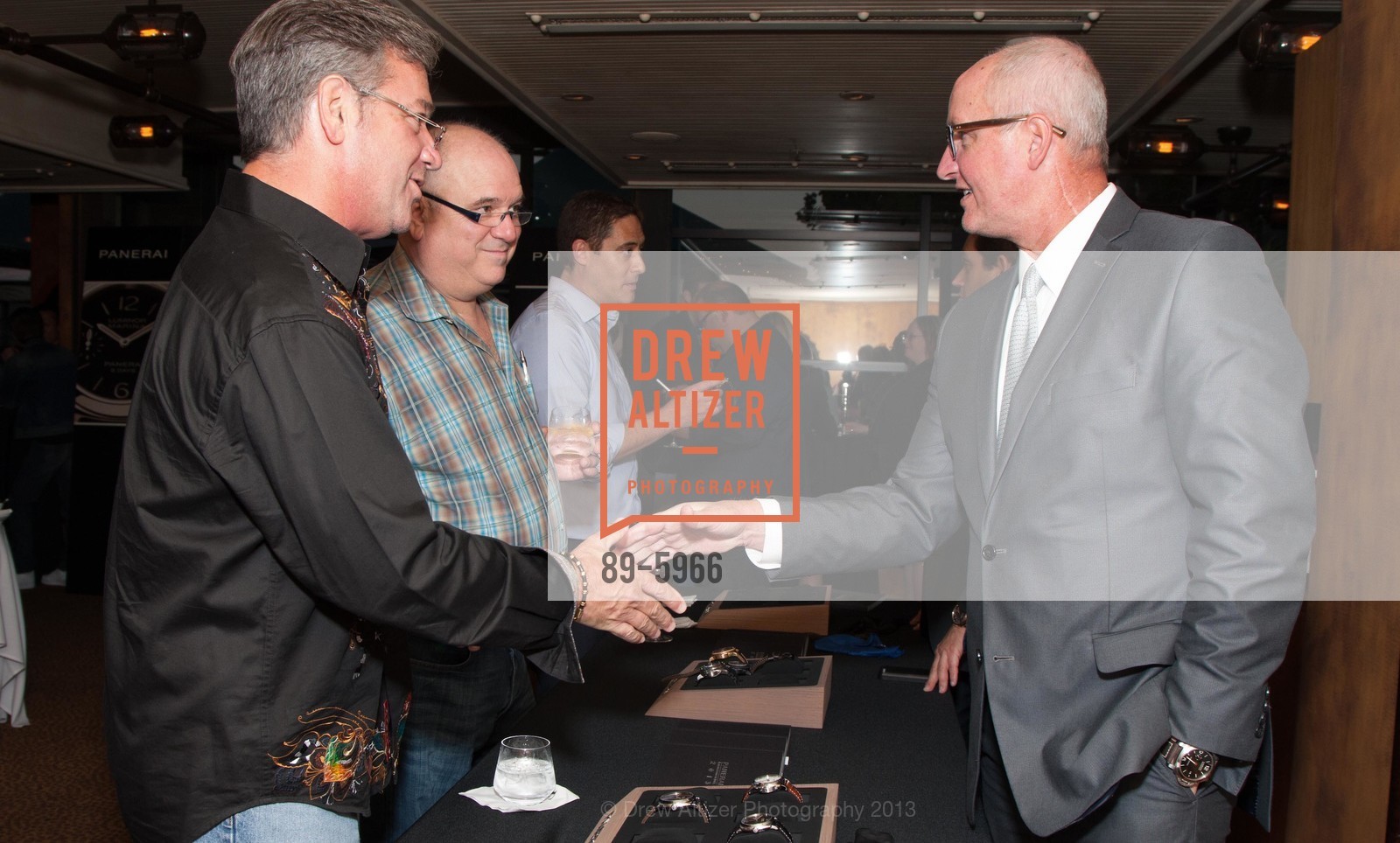Paul Dembow, Gary Bushkin, Karl Poulson, Exclusive Viewing of the PANERAI 2013 Collection, US, October 15th, 2013, Photo #89-5966 Paul Dembow, Gary Bushkin, Karl Poulson, Photo #89-5966