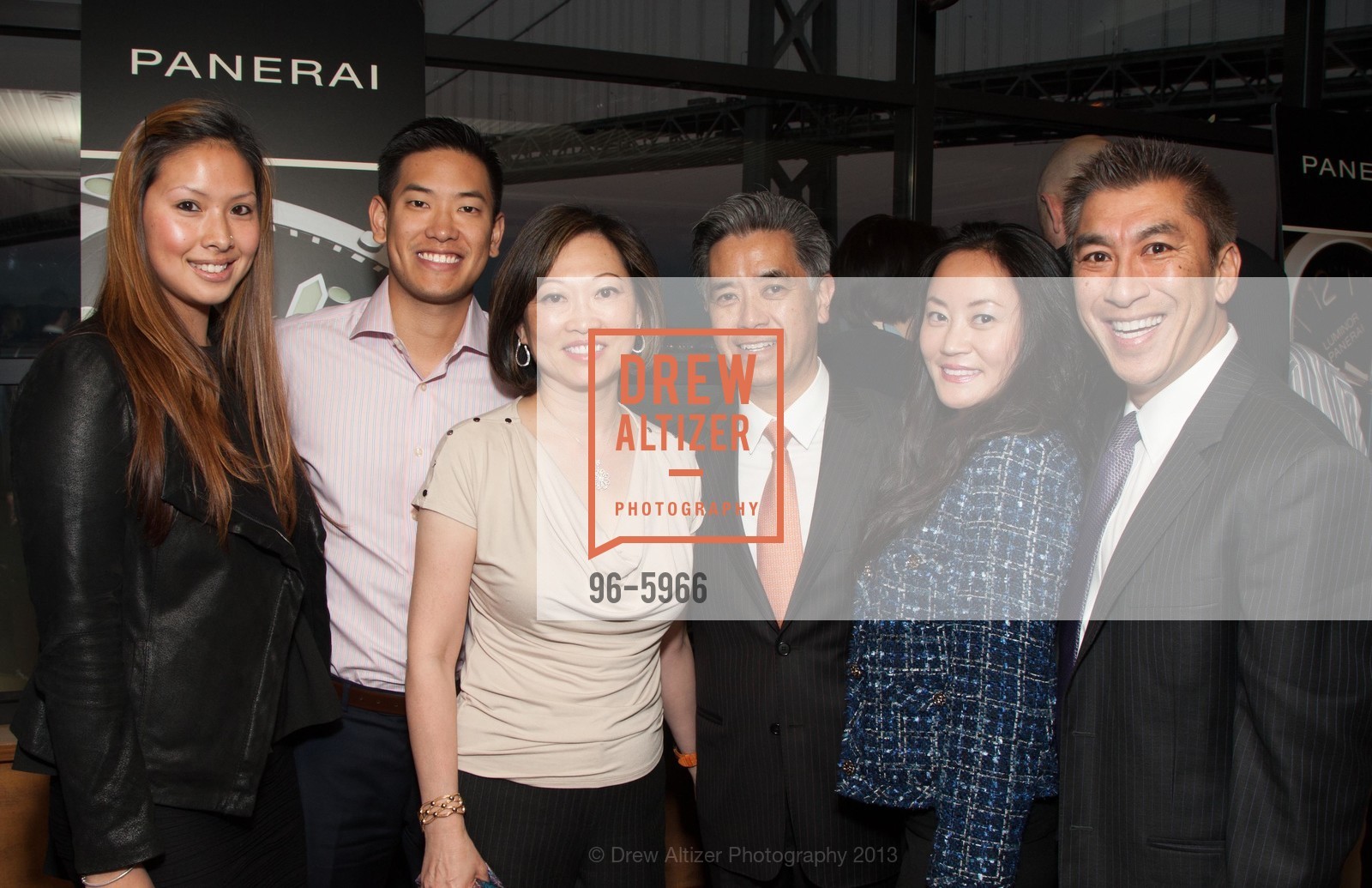 Anna Lai, Ross Lai, Tom Jow, Exclusive Viewing of the PANERAI 2013 Collection, US, October 15th, 2013, Photo #96-5966 Anna Lai, Ross Lai, Tom Jow, Photo #96-5966