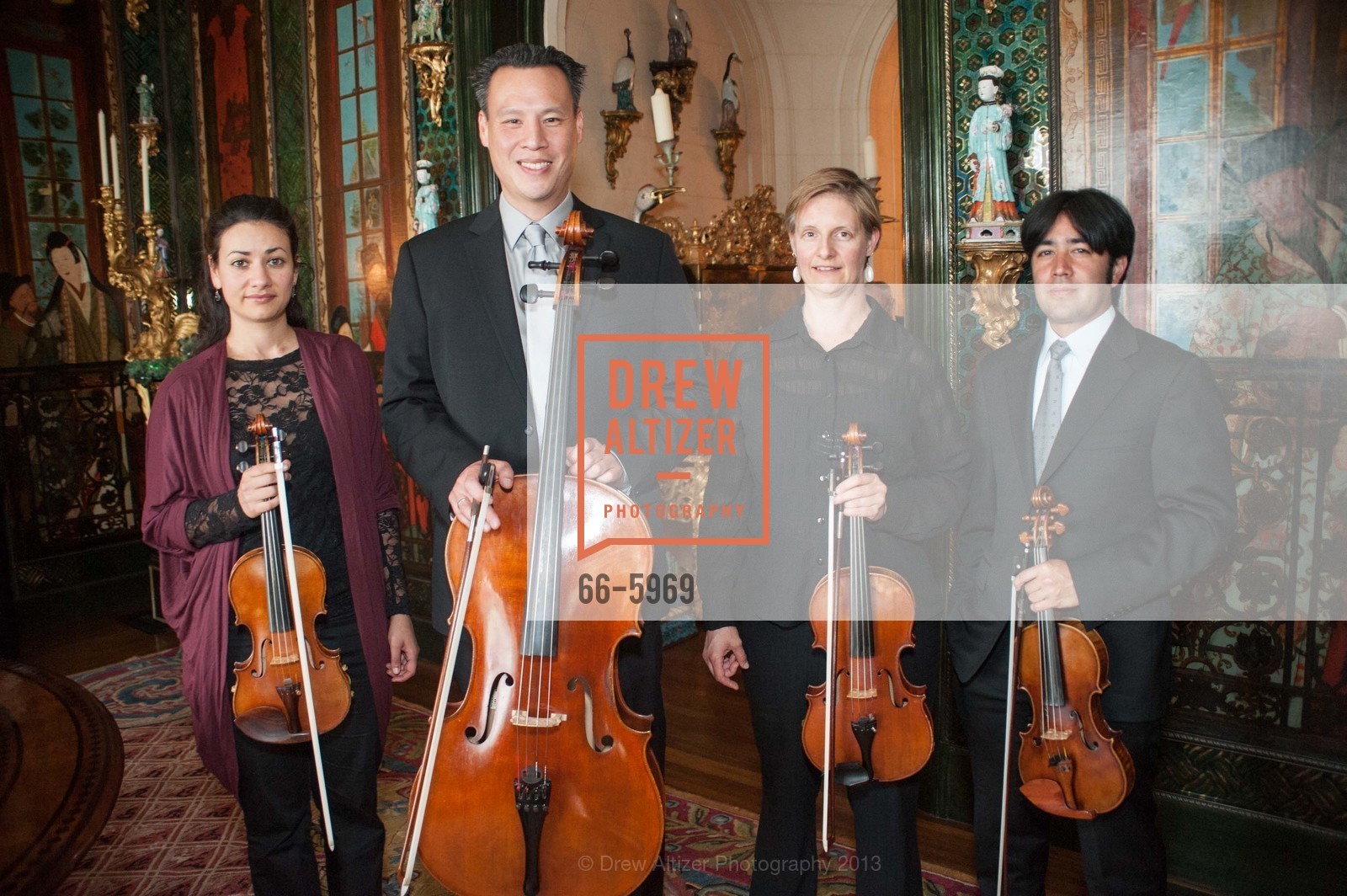 Natasha Makhijani, Eugene Sor, Wendy Clymer, Aaron Reiquiro, GETTY Hosts Crowden Music Center Benefit Reception, US, May 7th, 2013, Photo #66-5969 Natasha Makhijani, Eugene Sor, Wendy Clymer, Aaron Reiquiro, Photo #66-5969