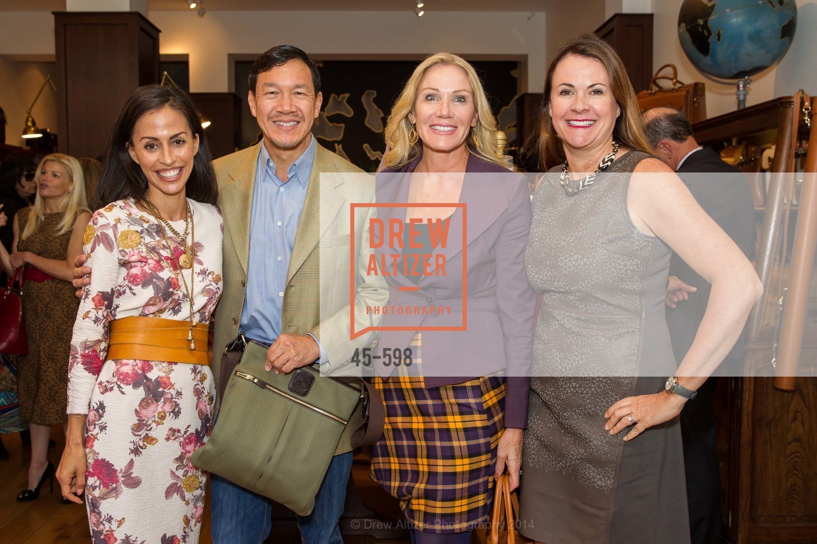 Pam Bristow, Tim Wu, Rosemary Baker, Tanya Peterson, GHURKA FALL FASHION Press Preview Honoring the ZOO BOARD, US, October 8th, 2014,Drew Altizer, Drew Altizer Photography, full-service agency, private events, San Francisco photographer, photographer california