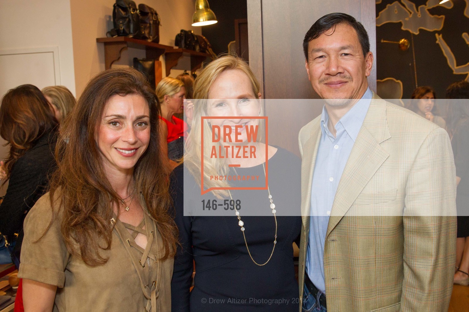 Maryam Muduroglu, Anne Pedrero, Tim Wu, GHURKA FALL FASHION Press Preview Honoring the ZOO BOARD, US, October 8th, 2014, Photo #146-598 Maryam Muduroglu, Anne Pedrero, Tim Wu, Photo #146-598