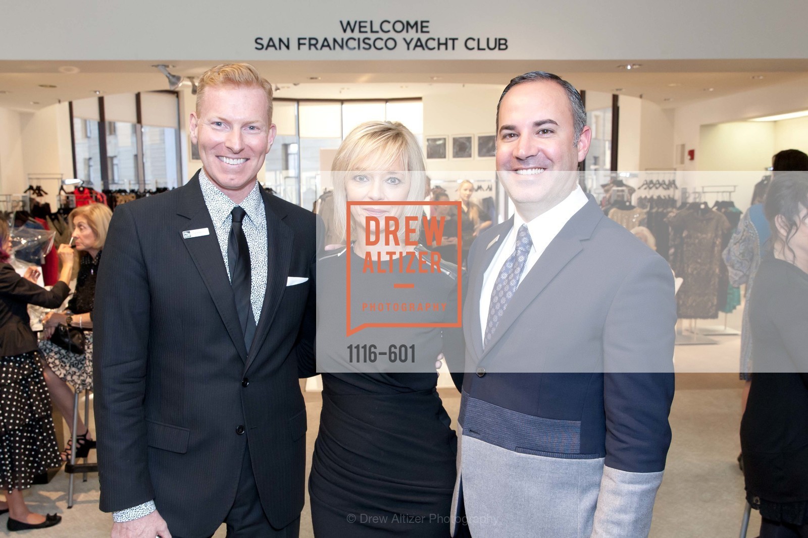 Randy Moore, Avril Graham, Robert Arnold-Kraft, SAKS FIFTH AVENUE and HARPER'S BAZAAR Host the San Francisco Yacht Club, US, October 9th, 2014, Photo #1116-601 Randy Moore, Avril Graham, Robert Arnold-Kraft, Photo #1116-601