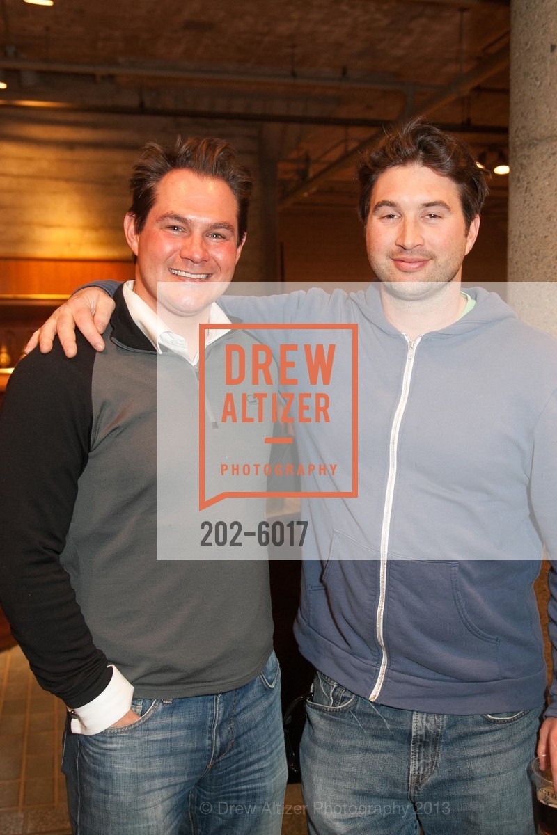 Ryan Weidenmiller, Patrick Buckley, SF Beer Week Kickoff at ANCHOR BREWING, US, February 6th, 2013, Photo #202-6017 Ryan Weidenmiller, Patrick Buckley, Photo #202-6017