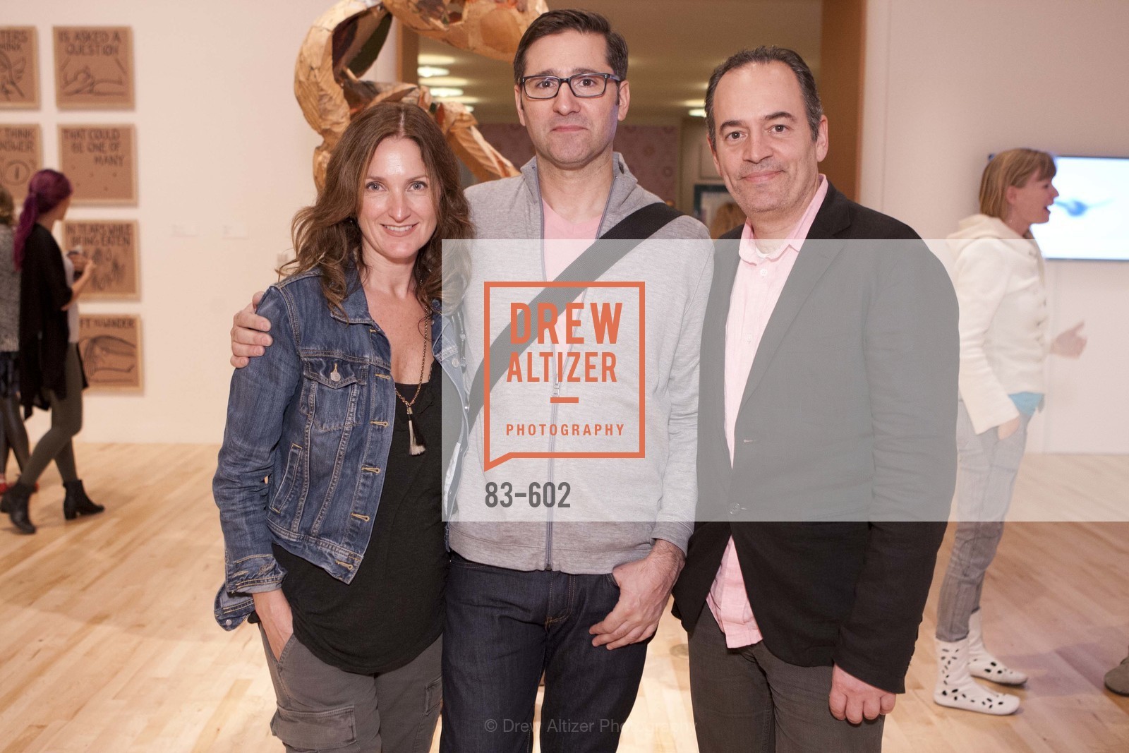 Tyler Stone, Marc Weidenbaum, Paolo Salvagione, SAN JOSE MUSEUM OF ART Fall Reception Opening, US, October 9th, 2014,Drew Altizer, Drew Altizer Photography, full-service agency, private events, San Francisco photographer, photographer california
