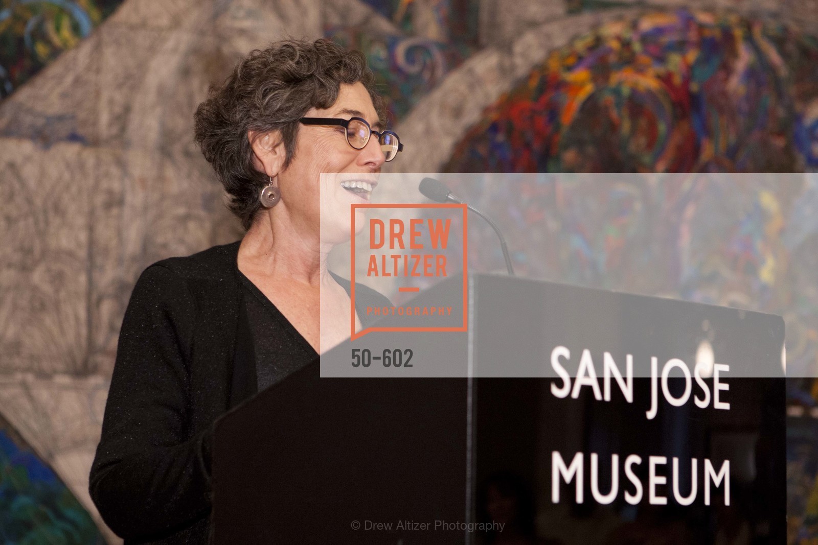 Susan Krane, SAN JOSE MUSEUM OF ART Fall Reception Opening, US, October 9th, 2014, Photo #50-602 Susan Krane, Photo #50-602