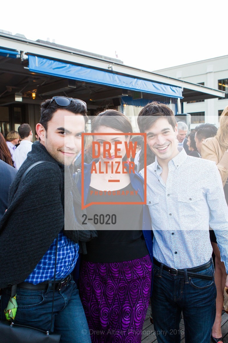 Daniel McIntyre, Alexandra Meyer, Jeremy Houston, 7x7 Travel Issue 2013 Launch at La Mar, US, April 22nd, 2013, Photo #2-6020 Daniel McIntyre, Alexandra Meyer, Jeremy Houston, Photo #2-6020