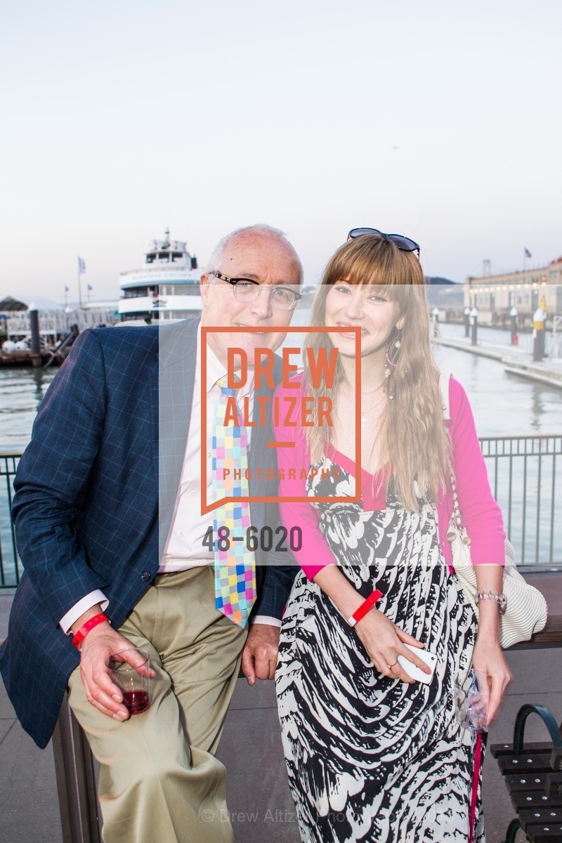 David Madson, Olya Rostov, 7x7 Travel Issue 2013 Launch at La Mar, US, April 22nd, 2013, Photo #48-6020 David Madson, Olya Rostov, Photo #48-6020