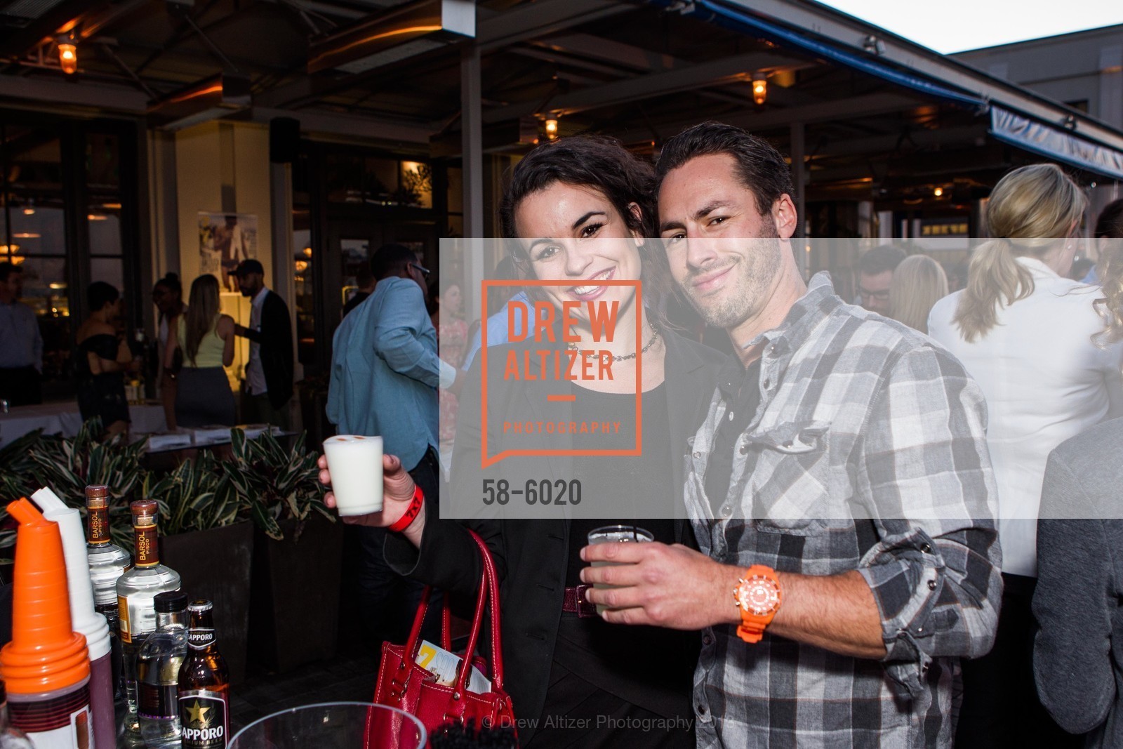 Katelyn Kellogg, Brad Carrick, 7x7 Travel Issue 2013 Launch at La Mar, US, April 22nd, 2013, Photo #58-6020 Katelyn Kellogg, Brad Carrick, Photo #58-6020