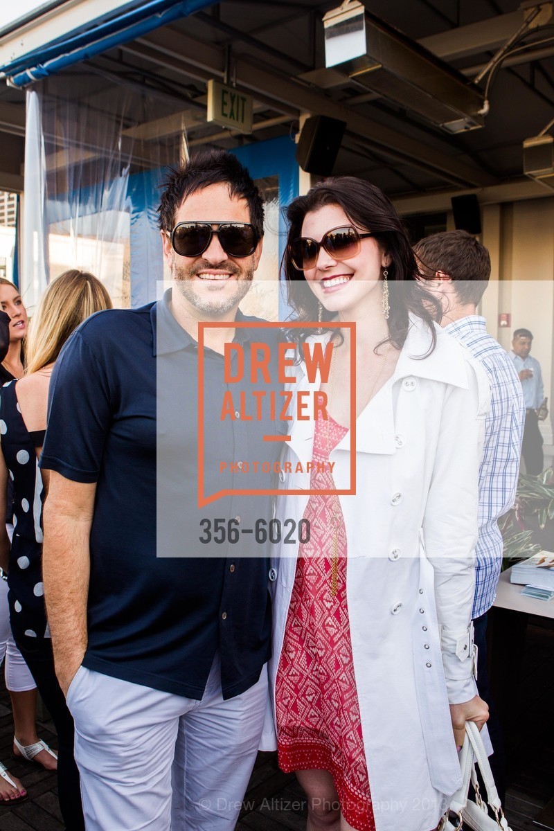 Jason Oronzi, Jenny Georges, 7x7 Travel Issue 2013 Launch at La Mar, US, April 22nd, 2013, Photo #356-6020 Jason Oronzi, Jenny Georges, Photo #356-6020