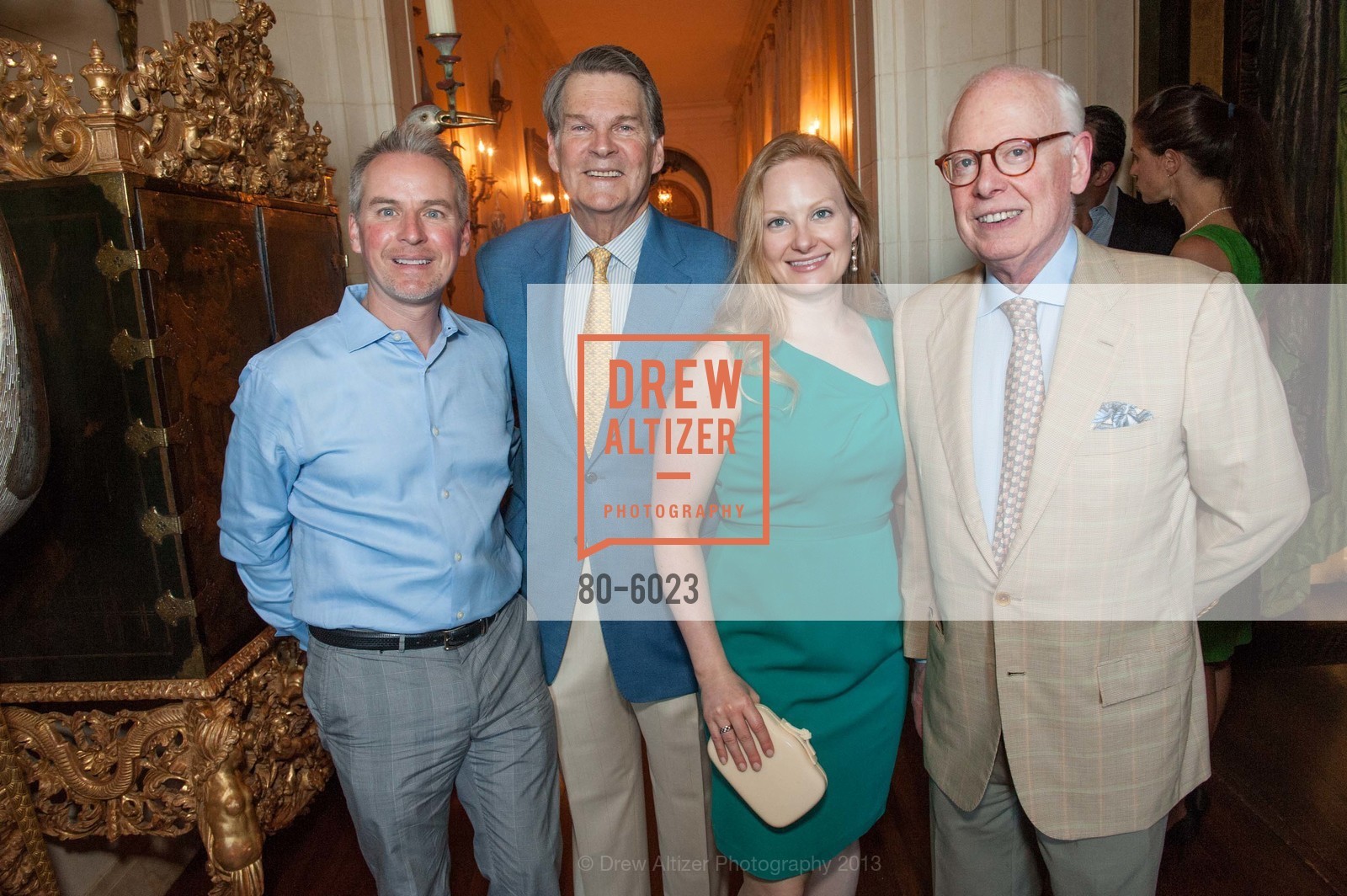 Patrick Wilken, David Freeman, Christina Curry, Roy Curry, GETTY Hosts Merola Recital, US, June 29th, 2013, Photo #80-6023 Patrick Wilken, David Freeman, Christina Curry, Roy Curry, Photo #80-6023