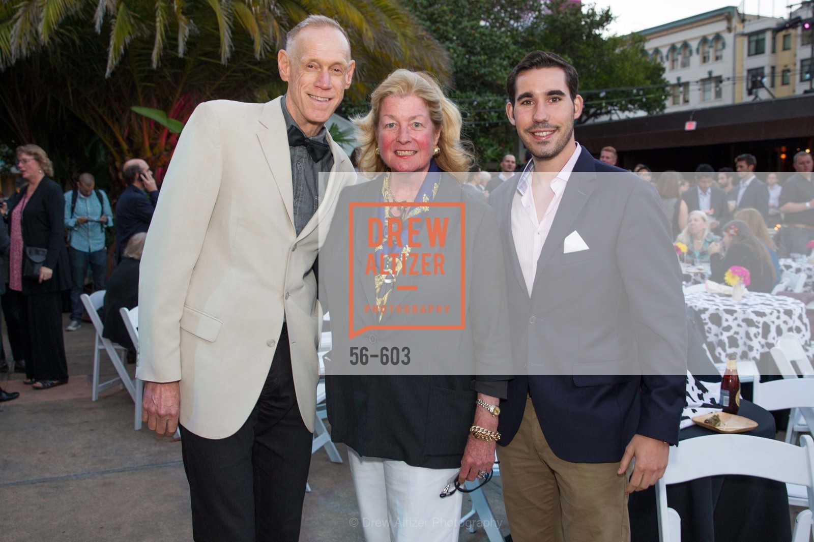 Tom Kelley, Laura King Pfaff, George Revel, Photo #56-603