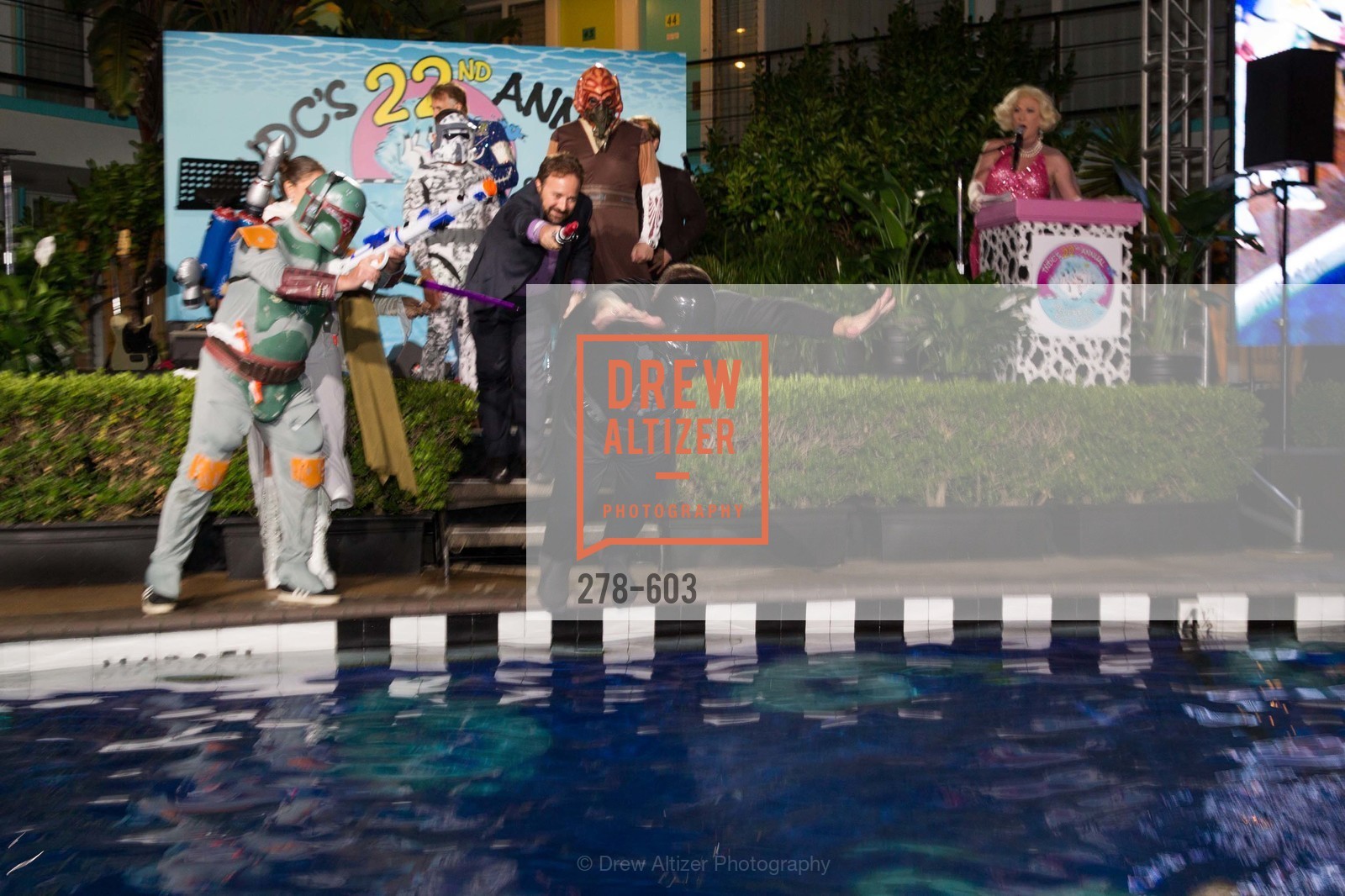 David Perry, 22nd Annual TNDC CELEBRITY POOL TOSS, US, October 9th, 2014,Drew Altizer, Drew Altizer Photography, full-service agency, private events, San Francisco photographer, photographer california