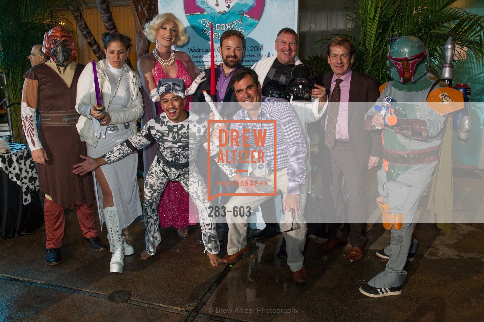 Jamie Teiser, Donna Sachet, Chris Taylor, Alfredo Casuso, David Perry, Paul Melbostad, 22nd Annual TNDC CELEBRITY POOL TOSS, US, October 9th, 2014,Drew Altizer, Drew Altizer Photography, full-service agency, private events, San Francisco photographer, photographer california