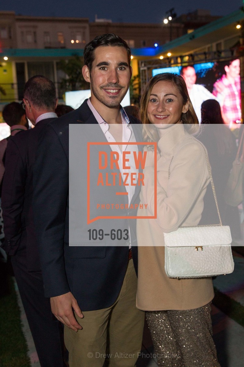 George Revel, Rebecca Miller, 22nd Annual TNDC CELEBRITY POOL TOSS, US, October 9th, 2014,Drew Altizer, Drew Altizer Photography, full-service agency, private events, San Francisco photographer, photographer california