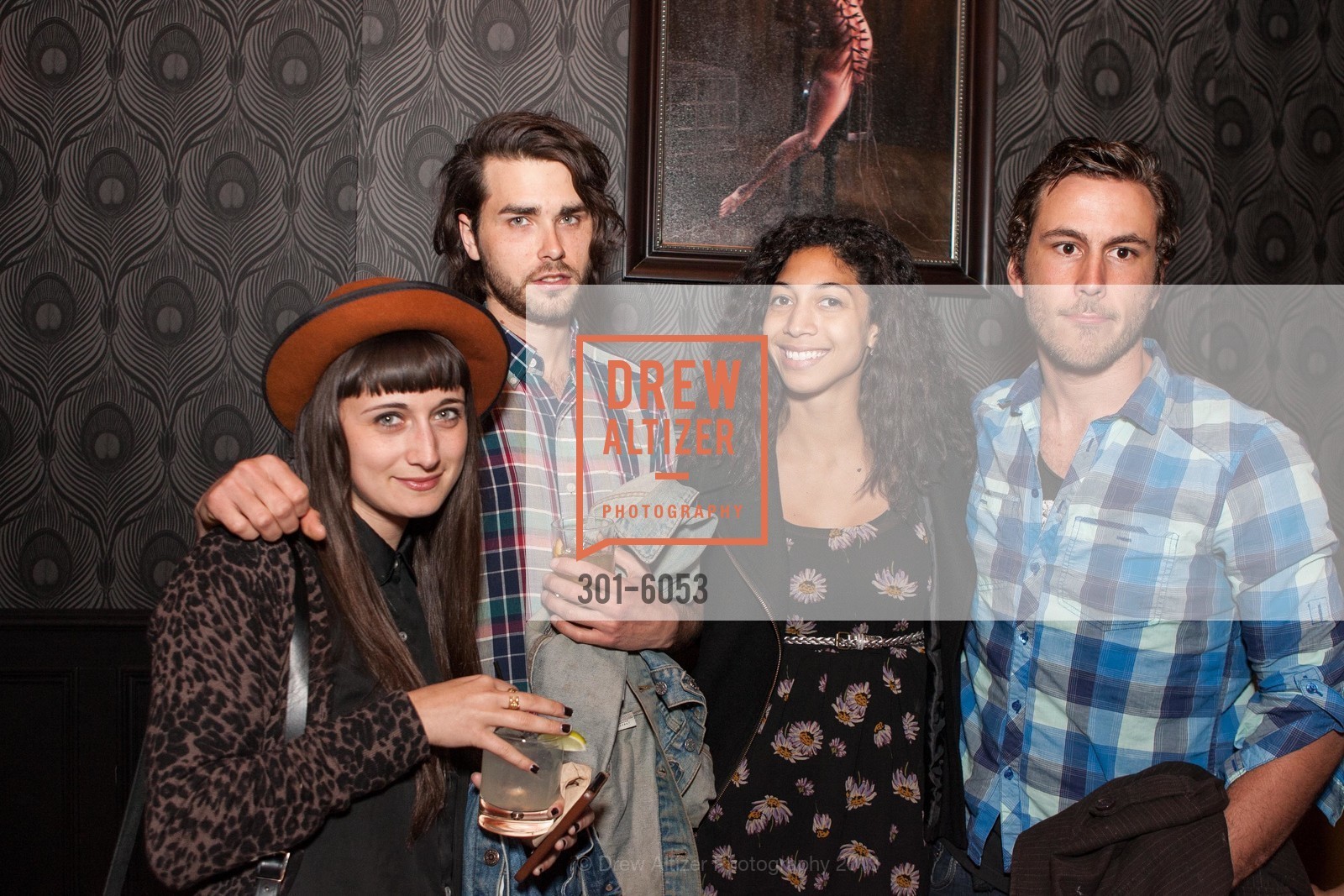 Kayla Monetta, Brian DaMert, Rachel Adams, Greg Sellen, 7x7 Spring 2013 Nightlife Guide Reception, US, March 25th, 2013, Photo #301-6053 Kayla Monetta, Brian DaMert, Rachel Adams, Greg Sellen, Photo #301-6053