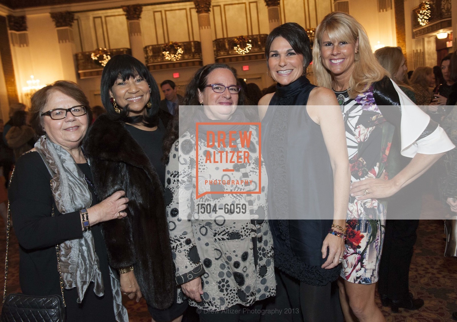 Midge DiMaggio, Deborah Hannah, Pam Smilow, Debbi DiMaggio, Karen Hill, BOYS & GIRLS' TOWN OF ITALY 51st Annual San Francisco, US, December 5th, 2013, Photo #1504-6059 Midge DiMaggio, Deborah Hannah, Pam Smilow, Debbi DiMaggio, Karen Hill, Photo #1504-6059