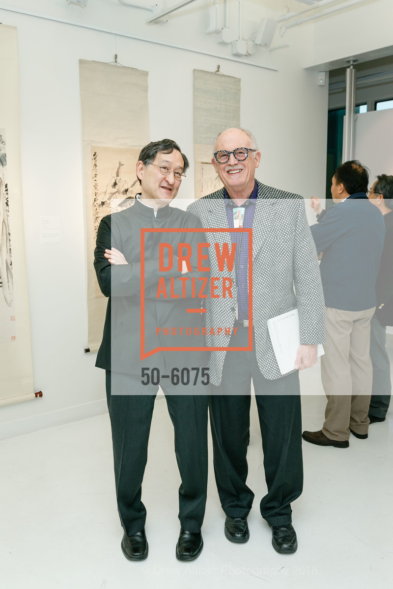 Arnold Chang, Rick Fabian, Sotheby's Preview of the Chew Family Collection of Chinese Paintings at NanHai Art, NanHai Art. 510 Broadway, February 27th, 2018, Photo #50-6075 Arnold Chang, Rick Fabian, Photo #50-6075