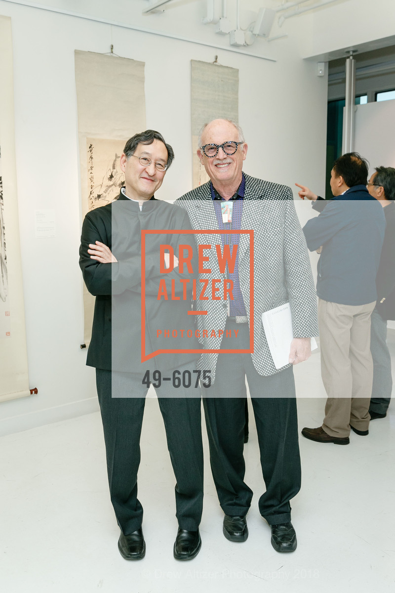 Arnold Chang, Rick Fabian, Sotheby's Preview of the Chew Family Collection of Chinese Paintings at NanHai Art, NanHai Art. 510 Broadway, February 27th, 2018, Photo #49-6075 Arnold Chang, Rick Fabian, Photo #49-6075