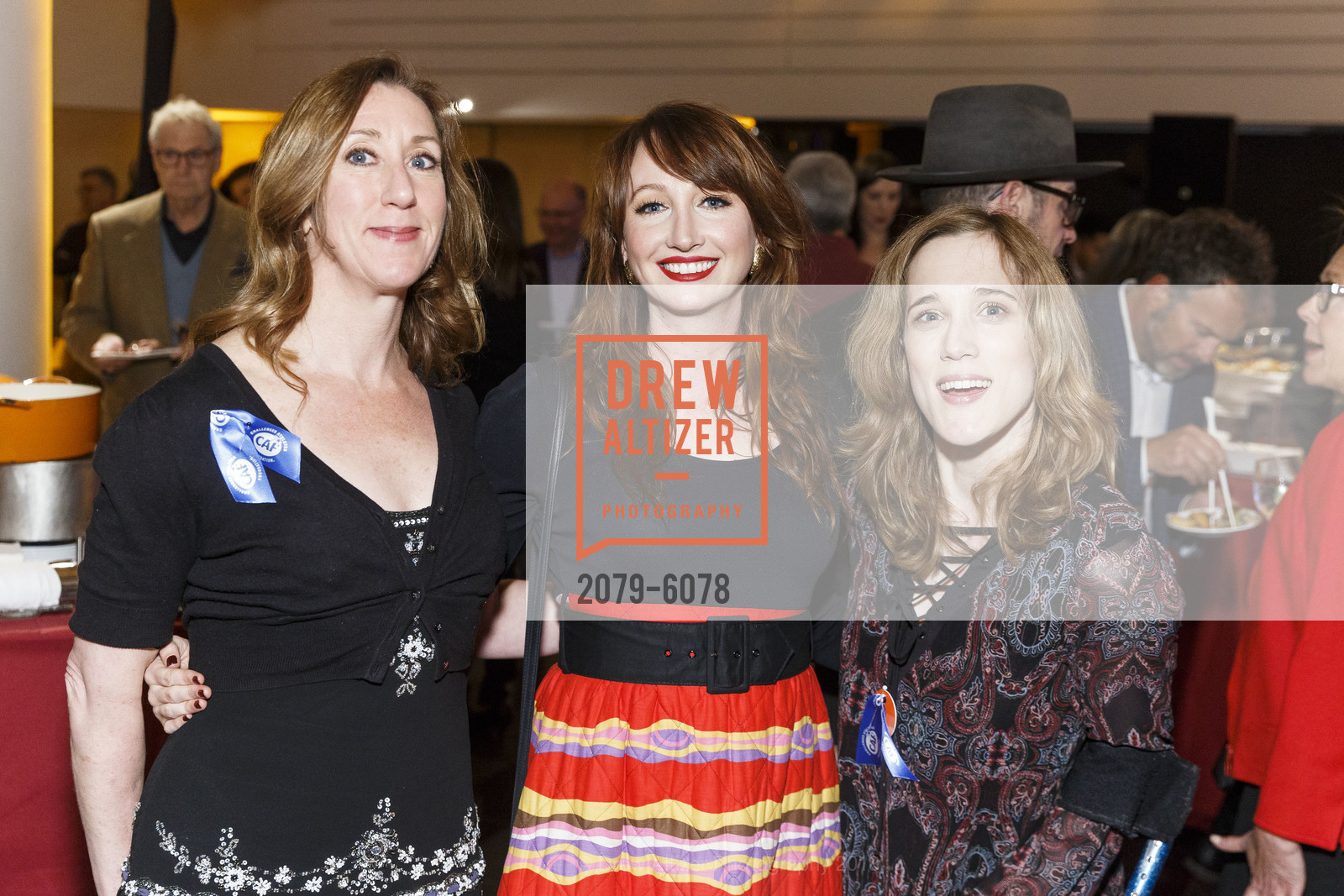 Deborah Bevilacqua, Laurel Hodge, Antonia, Challenged Athletes Foundation Inaugural Celebration of Heart Benefit 2018, SFMOMA. 151 Third Street, February 27th, 2018, Photo #2079-6078 Deborah Bevilacqua, Laurel Hodge, Antonia, Photo #2079-6078