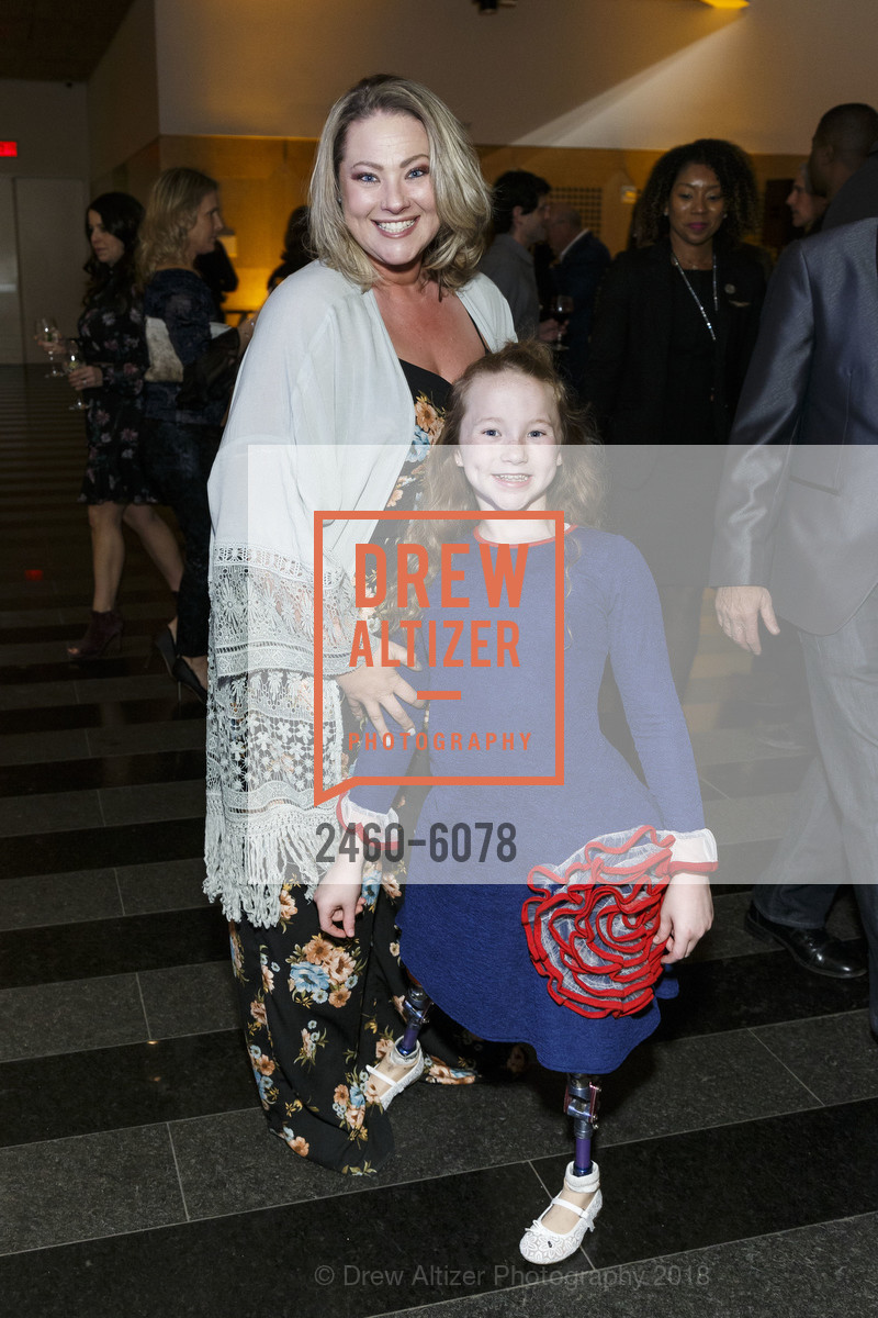 Jessica Biagini, Lilly Biagini, Challenged Athletes Foundation Inaugural Celebration of Heart Benefit 2018, SFMOMA. 151 Third Street, February 27th, 2018,Drew Altizer, Drew Altizer Photography, full-service agency, private events, San Francisco photographer, photographer california