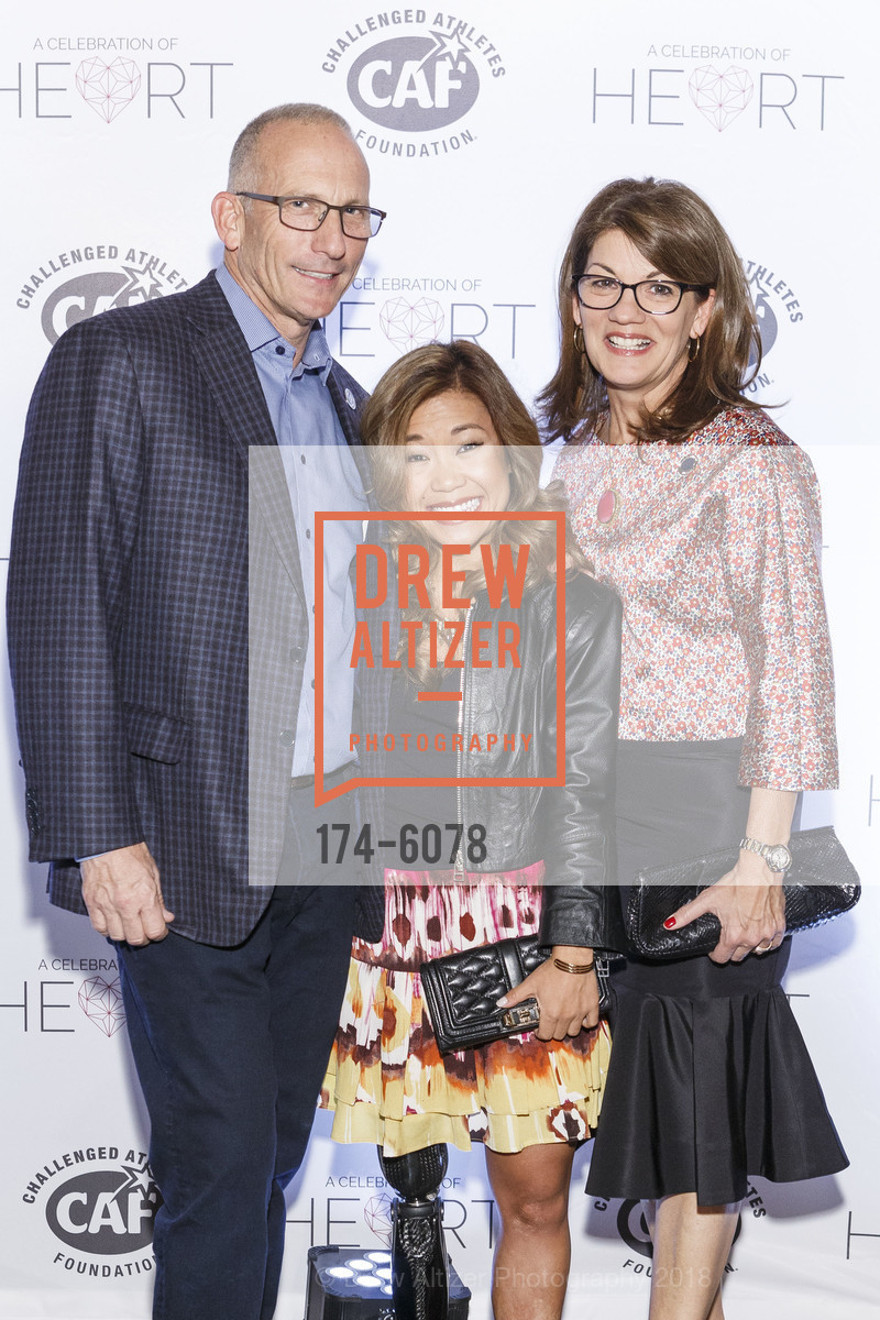 Alan Shanken, Scout Bassett, Allison Caccoma, Challenged Athletes Foundation Inaugural Celebration of Heart Benefit 2018, SFMOMA. 151 Third Street, February 27th, 2018