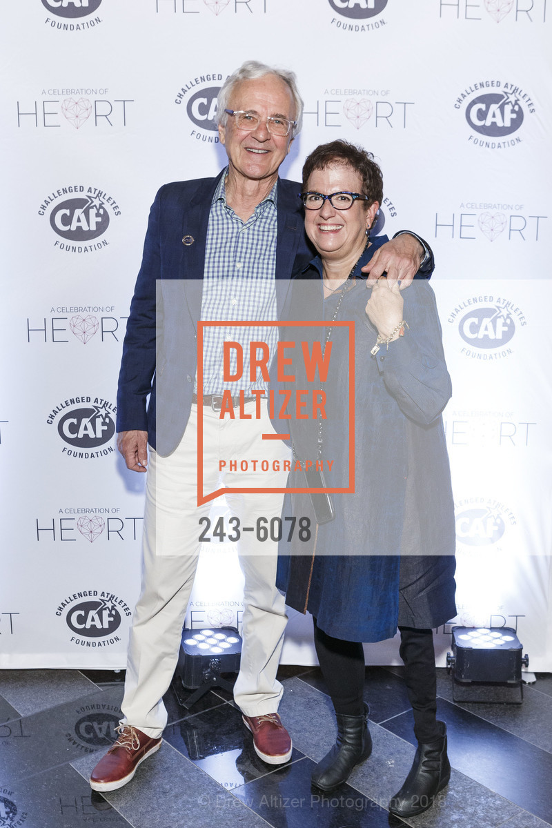 Jim Lauer, Susan Levine, Challenged Athletes Foundation Inaugural Celebration of Heart Benefit 2018, SFMOMA. 151 Third Street, February 27th, 2018