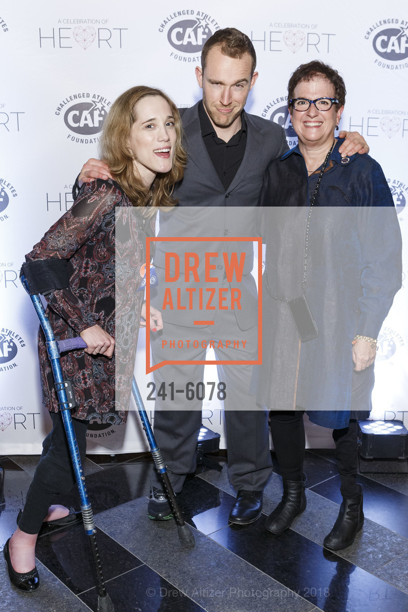 Antonia, Matt Conserva, Susan Levine, Challenged Athletes Foundation Inaugural Celebration of Heart Benefit 2018, SFMOMA. 151 Third Street, February 27th, 2018