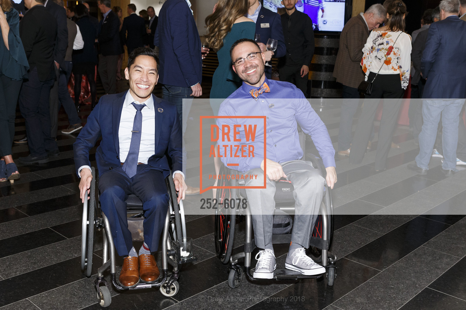 Stephen Toyoji, Rob Balucas, Challenged Athletes Foundation Inaugural Celebration of Heart Benefit 2018, SFMOMA. 151 Third Street, February 27th, 2018,Drew Altizer, Drew Altizer Photography, full-service agency, private events, San Francisco photographer, photographer california