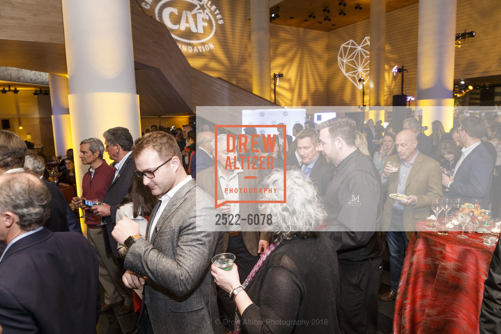 Atmosphere, Challenged Athletes Foundation Inaugural Celebration of Heart Benefit 2018, SFMOMA. 151 Third Street, February 27th, 2018