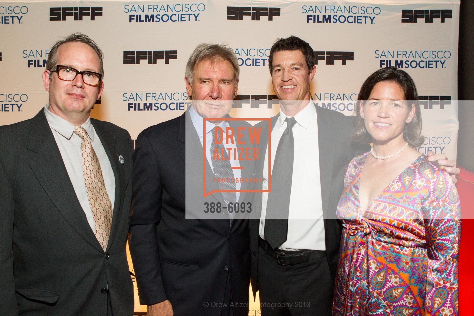 Ted Hope, Harrison Ford, San Francisco International Film Festival FILM SOCIETY AWARDS NIGHT, US, May 7th, 2013, Photo #388-6093 Ted Hope, Harrison Ford, Photo #388-6093