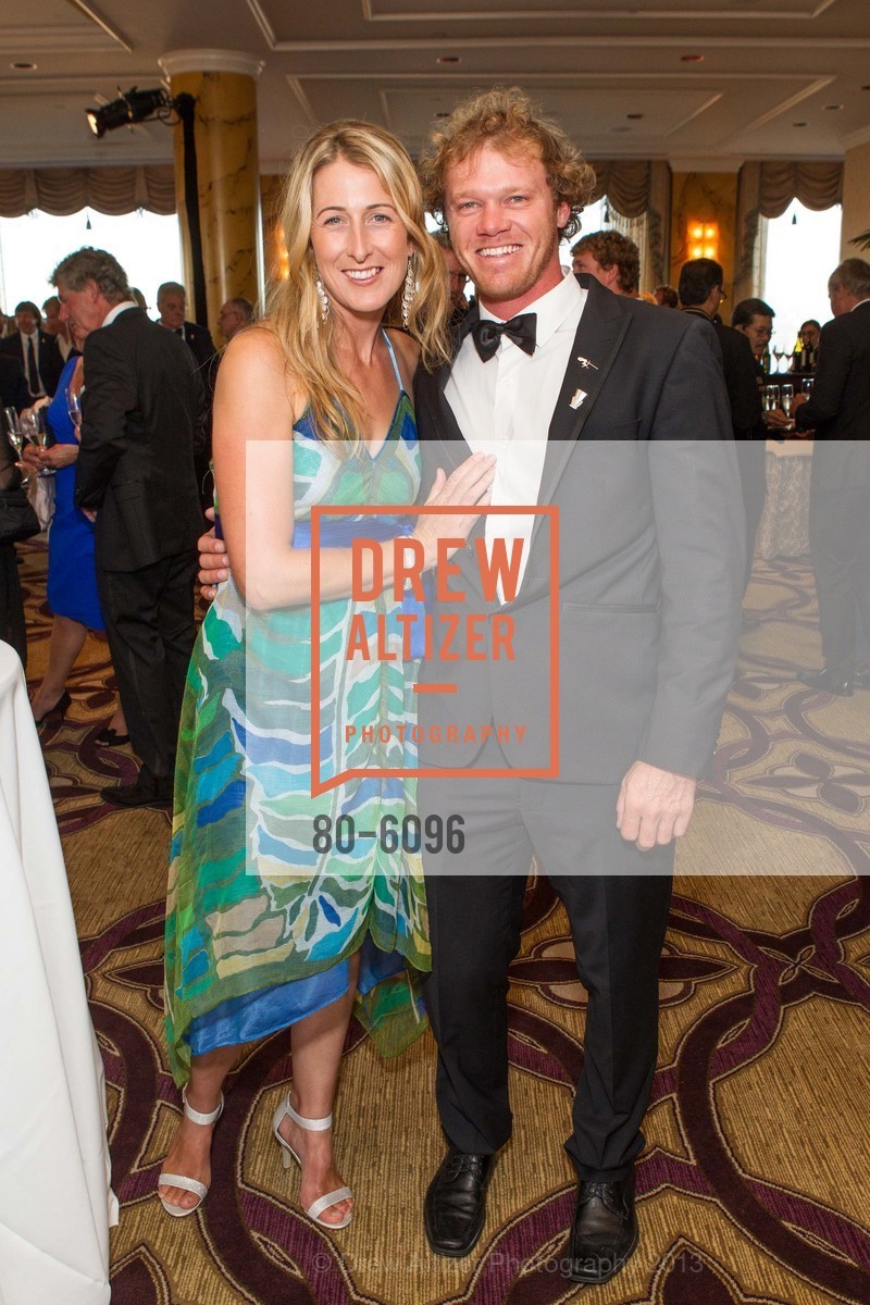 Melissa Ashby, Nathan Outteridge, LOUIS VUITTON CUP Prize Giving Dinner, US, August 26th, 2013, Photo #80-6096 Melissa Ashby, Nathan Outteridge, Photo #80-6096