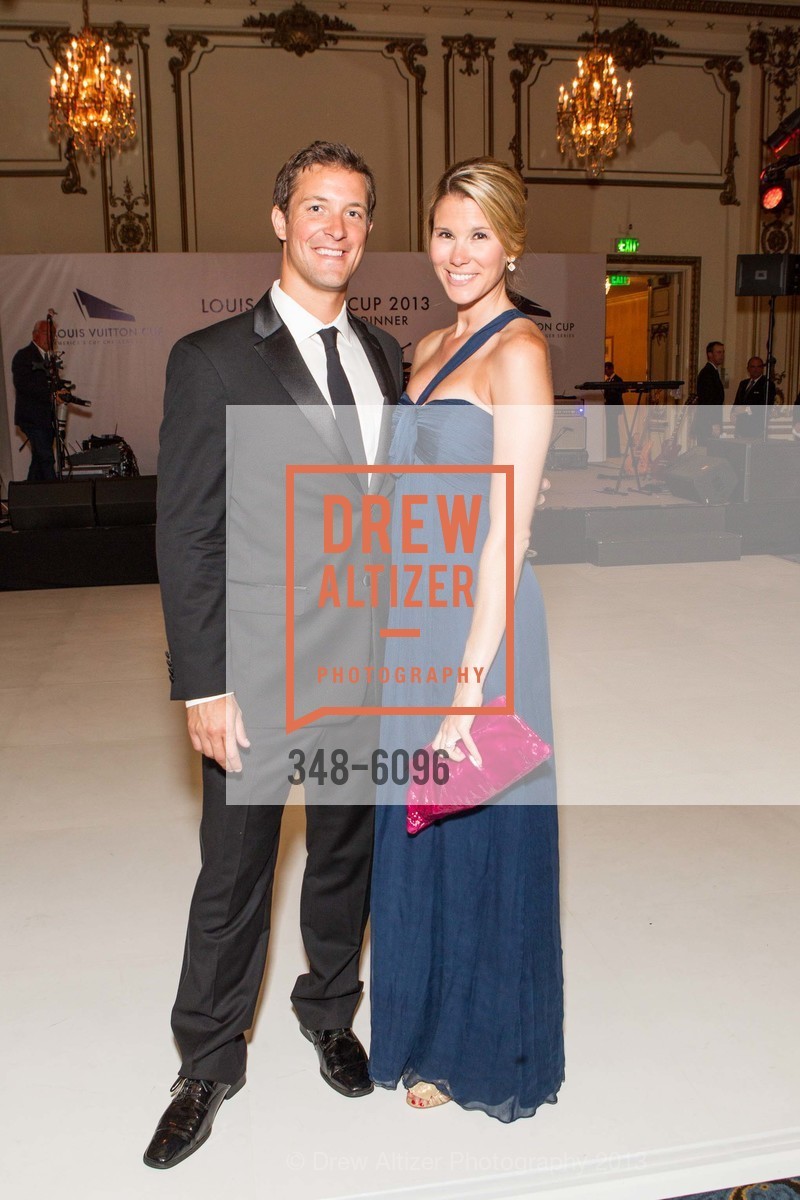 Dan Gronski, Jennifer Hubbard, LOUIS VUITTON CUP Prize Giving Dinner, US, August 26th, 2013, Photo #348-6096 Dan Gronski, Jennifer Hubbard, Photo #348-6096