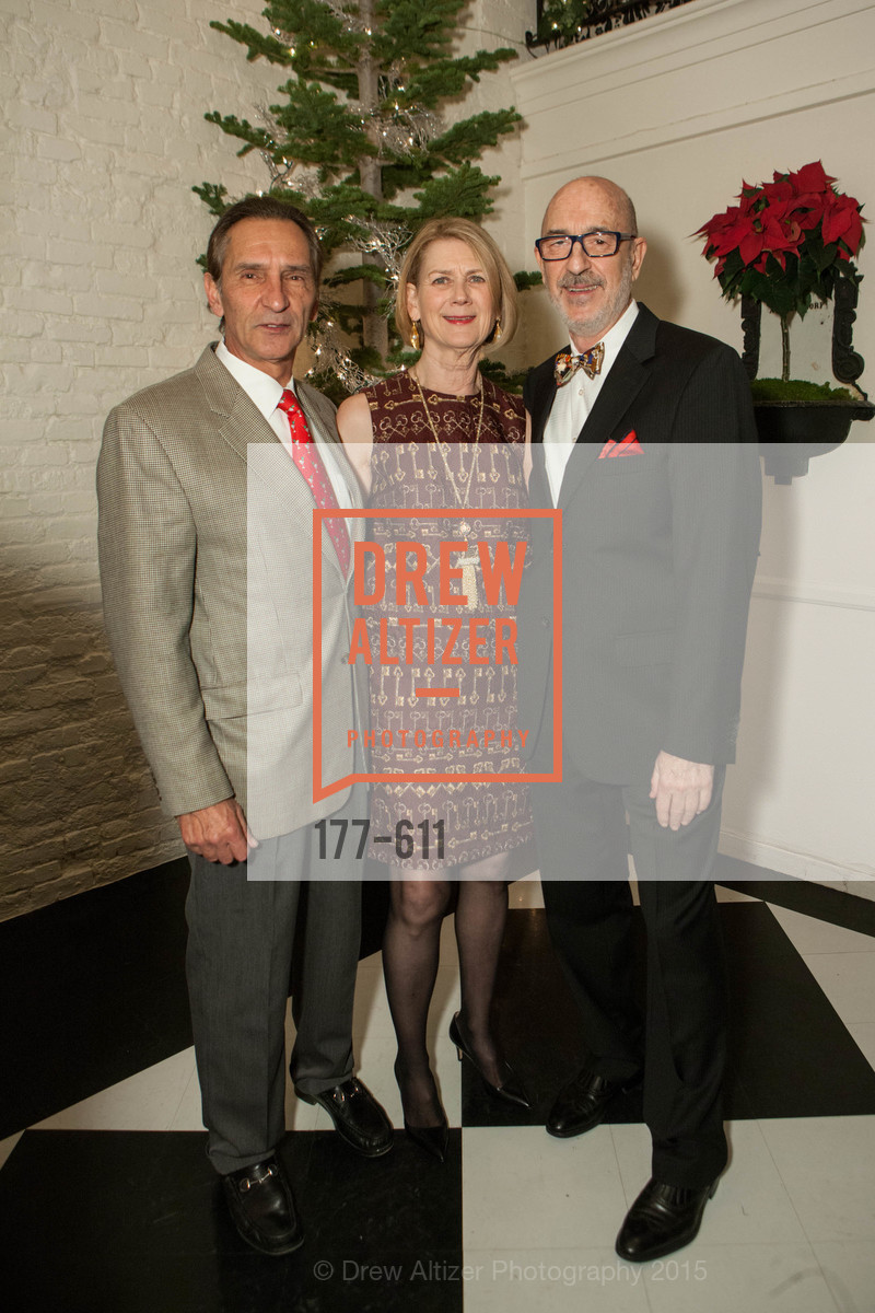 Mark Kostic, Kate Coffino, Sol Coffino, San Francisco Ballet Auxiliary's Gala Launch party hosted by La Perla., VILLA TAVERA. 27 HOTALING PLACE, December 1st, 2015, Photo #177-611 Mark Kostic, Kate Coffino, Sol Coffino, Photo #177-611